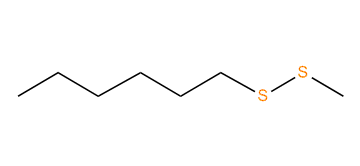 Hexyl methyl disulfide